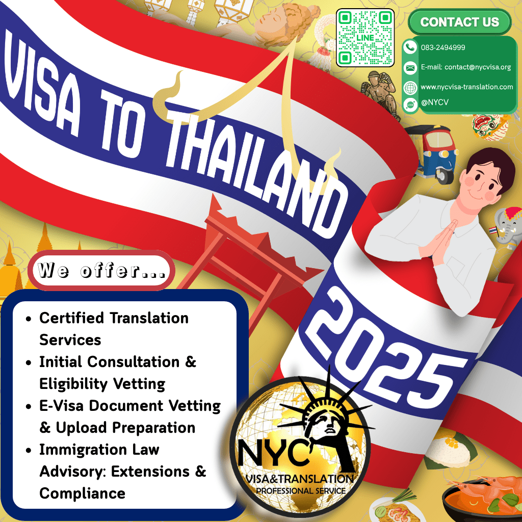 Are you planning to visit Thailand? Then you need a visa to Thailand 🇹🇭